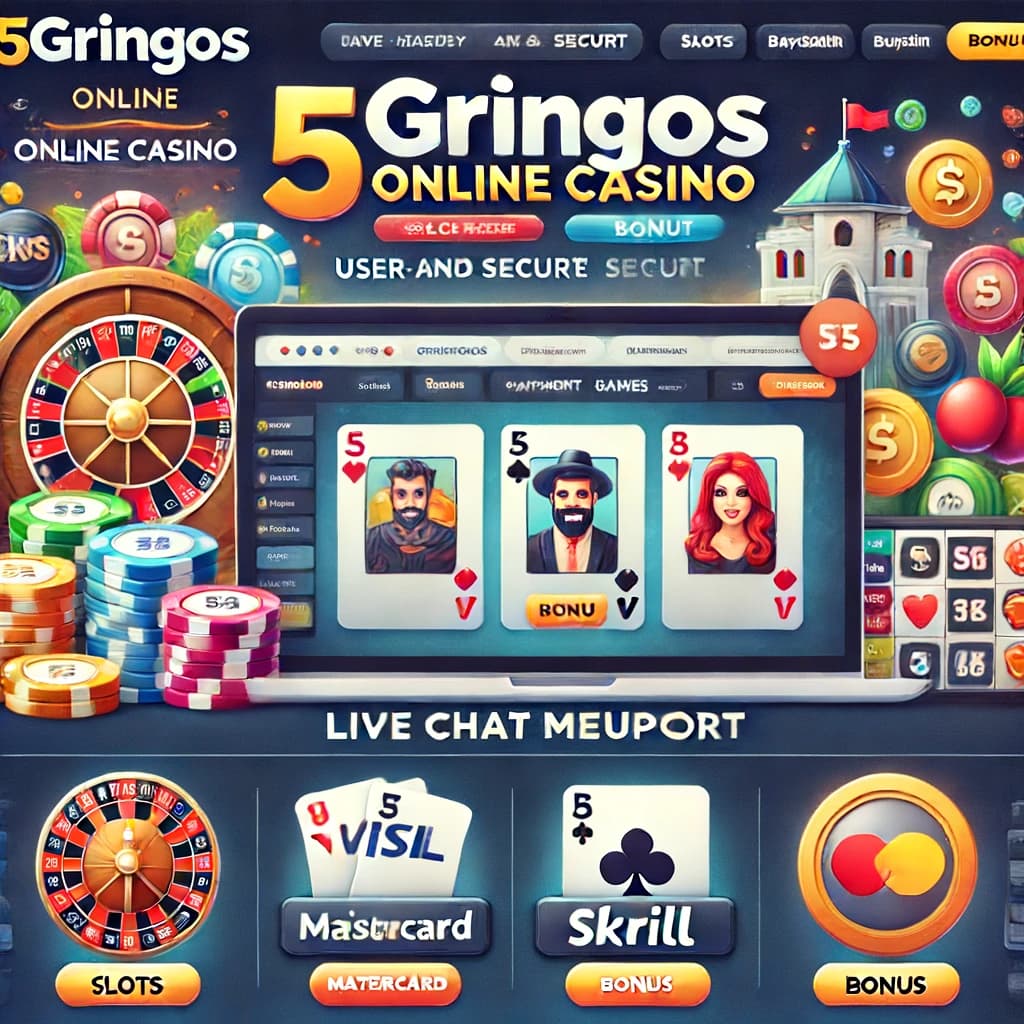 Reseña del casino en línea 5gringos en Australia 2024