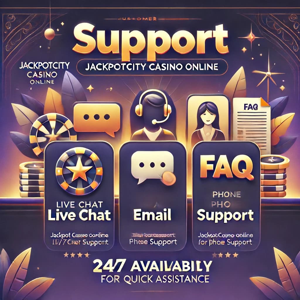 Soporte al Cliente en JackpotCity Casino Online